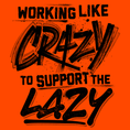 Load image into Gallery viewer, Crazy - Long Sleeve Hi-Vis T-Shirt