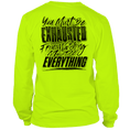 Load image into Gallery viewer, Exhausted - Long Sleeve Hi-Vis T-Shirt