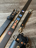 Load image into Gallery viewer, “SEMI PRO” CUSTOM LEATHER RADIO STRAP