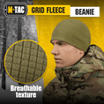 Load image into Gallery viewer, M-Tac Grid Fleece Beanie Breathable Hat Lightweight Scull Cap