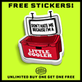 Load image into Gallery viewer, Little Cooler Hard Hat Decal