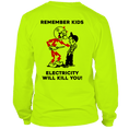 Load image into Gallery viewer, Remember Kids - Long Sleeve Hi-Vis T-Shirt