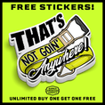 Load image into Gallery viewer, Not Goin' Anywhere - Hard Hat Decal