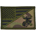 Load image into Gallery viewer, USMC Artillery USA Flag - 2.25x3.5 Patch