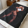 Load image into Gallery viewer, Megan Thee Velveteen Plush Blanket