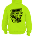 Load image into Gallery viewer, Watched the Safety Videos - Safety Hi-Vis Hoodie Workwear