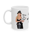 Load image into Gallery viewer, Eyes up here Chief Ceramic Mug, (11oz, 15oz)