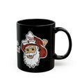Load image into Gallery viewer, Santa Black Mug (11oz, 15oz)