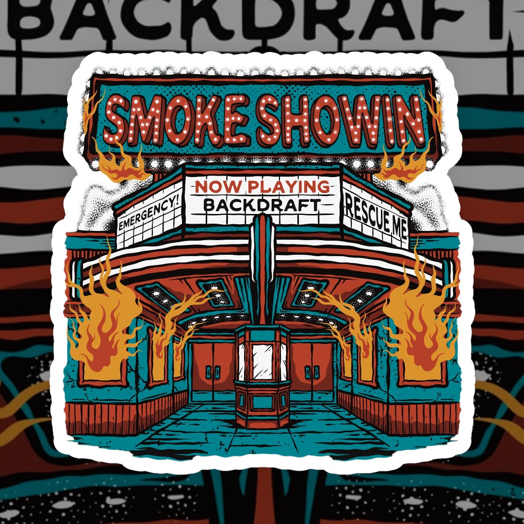NOW PLAYING STICKER