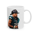 Load image into Gallery viewer, Saquon Ceramic Mug, (11oz, 15oz)