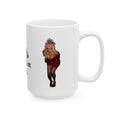 Load image into Gallery viewer, Red Dress Ceramic Mug, (11oz, 15oz)
