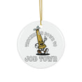 Load image into Gallery viewer, Truckin on down to job town Ceramic Ornament