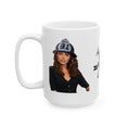 Load image into Gallery viewer, Angelina Jolie Ceramic Mug, (11oz, 15oz)