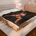 Load image into Gallery viewer, Call me Sweeney Velveteen Plush Blanket