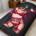Load image into Gallery viewer, Sweeney Pinky Velveteen Plush Blanket
