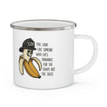 Load image into Gallery viewer, Bananas Enamel Camping Mug