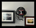 Load image into Gallery viewer, Fire Helmet (motorcycle helmet, cosplay helmet) Wall Mount Display (really it works with any helmet you can think of)