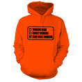 Load image into Gallery viewer, Working Hard - Safety Yellow Hoodie