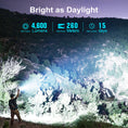 Load image into Gallery viewer, Olight Seeker 4 Pro Rechargeable Flashlight 4600 Lumens USB-C Magnetic Charging