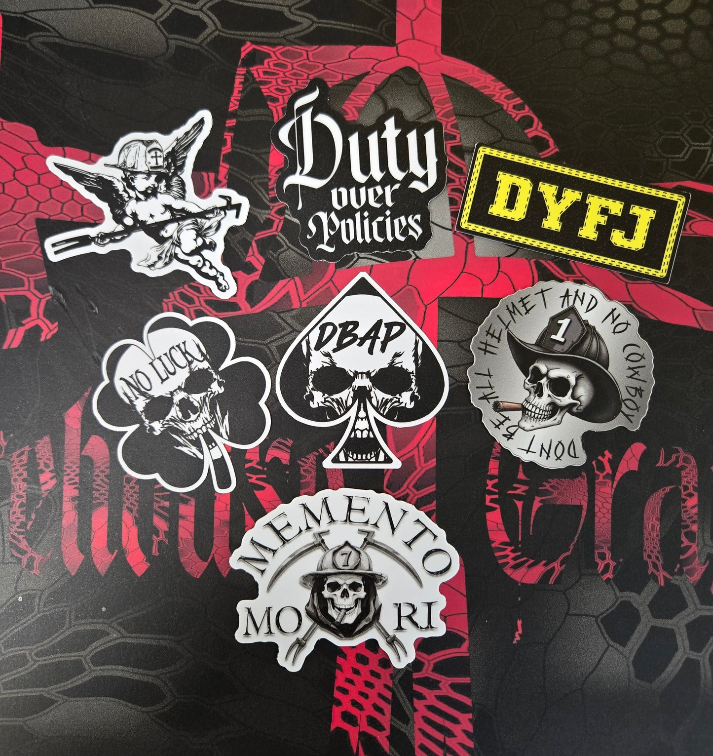 Pure Grit Sticker Pack (7 Stickers)