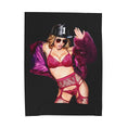 Load image into Gallery viewer, Sweeney Pinky Velveteen Plush Blanket