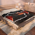 Load image into Gallery viewer, Alle glasses Velveteen Plush Blanket
