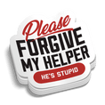 Load image into Gallery viewer, My Helper - Hard Hat Decal