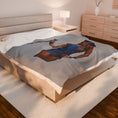 Load image into Gallery viewer, Tate adz Velveteen Plush Blanket