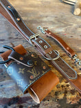 Load image into Gallery viewer, Designer Monogram x Ostrich Strap Set