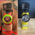 Load image into Gallery viewer, GoPro compatible mount for Streamlight Survivorlight brand flashlights