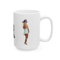 Load image into Gallery viewer, Dunne Green Ceramic Mug, (11oz, 15oz)