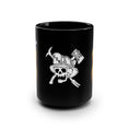 Load image into Gallery viewer, Burnt peanut Black Mug, 15oz