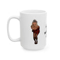 Load image into Gallery viewer, Red Dress Ceramic Mug, (11oz, 15oz)