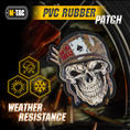 Load image into Gallery viewer, M-Tac Patch Skull in a Helmet PVC