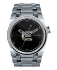 Load image into Gallery viewer, 50mm Automatic - Washington Edition (Silver/Black) Watch