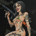 Load image into Gallery viewer, M-Tac Banner Tactical Girl RPG 35.4x51.2 Inches