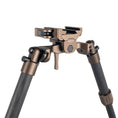 Load image into Gallery viewer, Linkogear HB-C05M Carbon Fiber Bipod Arca Swiss & Picatinny 7–10.1" - Brown