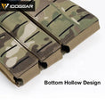 Load image into Gallery viewer, IDOGEAR Tactical Triple Mag Pouch MOLLE, Fits 5.56 & 9mm Magazines, Multi-Color