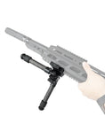 Load image into Gallery viewer, Linkogear HB-C02M Bipod – Black, Carbon Fiber, Quick-Detach, 7-10” Adjust