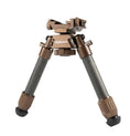 Load image into Gallery viewer, Linkogear HB-C02M Bipod – Brown, Carbon Fiber, Quick-Detach, 7-10” Adjust