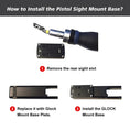 Load image into Gallery viewer, Red Win Pistol Sight Mount Bases - Glk, 1911, Sig, Beretta, Springfield, HK