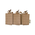Load image into Gallery viewer, MUCTAC MOLLE Triple Rifle Mag Pouch – Built for Battle, Ready for Action