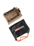 Load image into Gallery viewer, Linkogear HB-C03 Carbon Fiber Bipod Picatinny & ARCA Monoball Fix 26mm - Brown