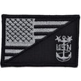 Load image into Gallery viewer, Navy MCPO Master Chief Petty Officer USA Flag - 2.25x3.5 inch Patch