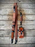 Load image into Gallery viewer, The Dust Gator | Genuine American Alligator Leather Radio Strap
