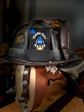 Load image into Gallery viewer, Catchin' Jobs - Leather Helmet Card