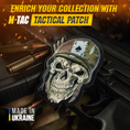 Load image into Gallery viewer, M-Tac Patch Skull in a Helmet PVC