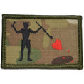 Load image into Gallery viewer, Edward Teach Blackbeard Pirate Flag - 2x3 Patch