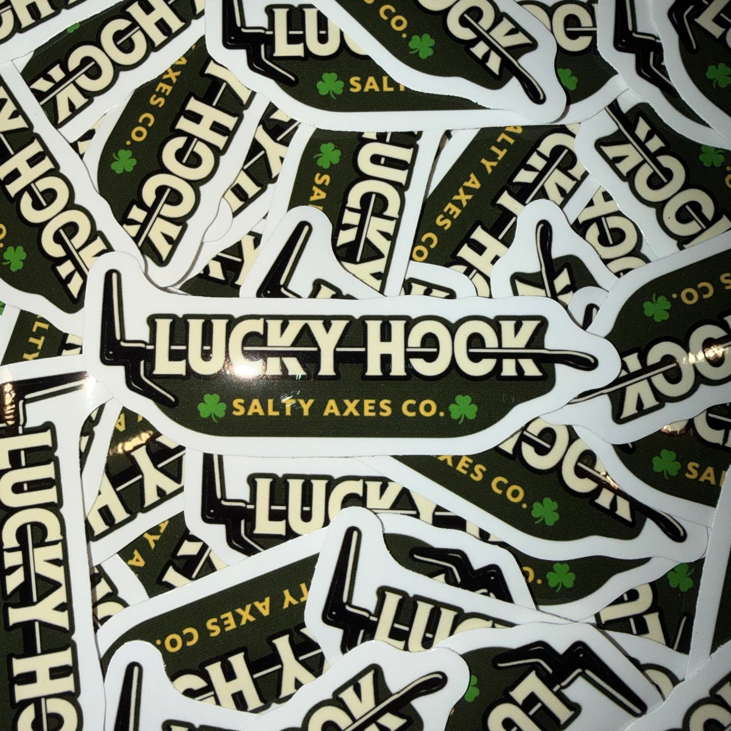 Lucky Hook Sticker