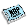 Load image into Gallery viewer, Nap Enthusiast - Hard Hat Decal